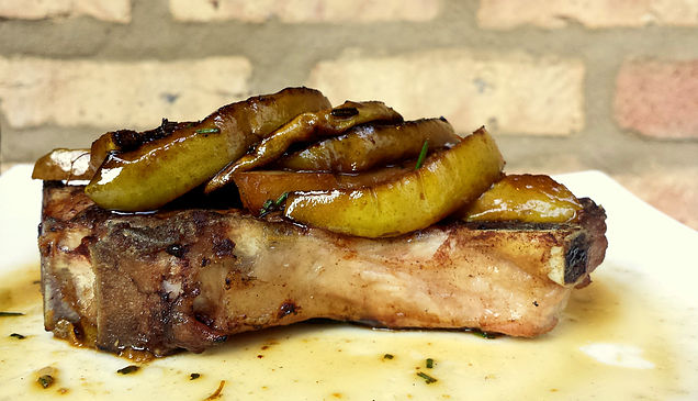Cinnamon Pear Pork Chop Marinade