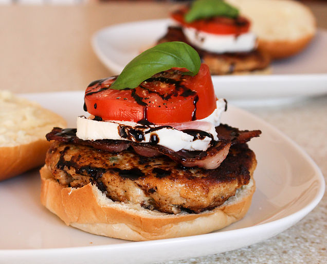 Caprese Burgers