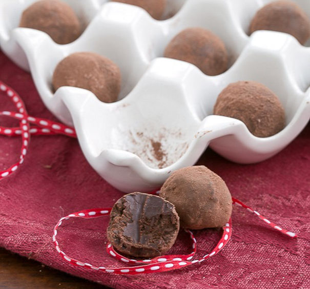 Chocolate Balsamic Truffles