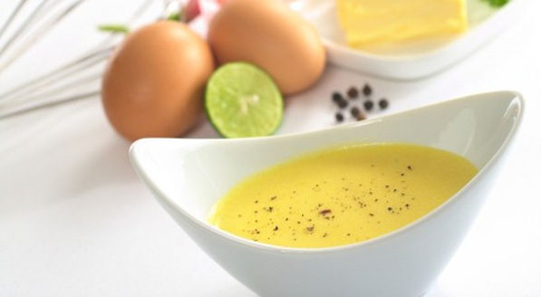 Gremolata Olive Oil Hollandaise Sauce