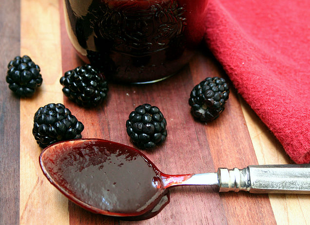Blackberry Ginger BBQ Sauce