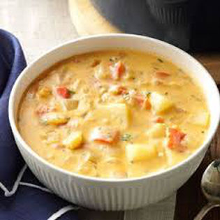 Winter Roasted Potato Soup